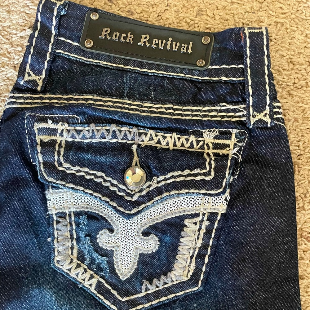 Women’s Rock Revival Jeans size 27 Long